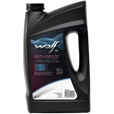 WOLF G12+ ANTI-FREEZE LONGLIFE 4 л