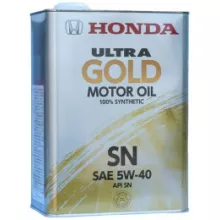 HONDA Ultra Gold-SN 5W-40, 4л