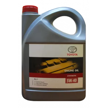 TOYOTA ENGINE OIL 5W-40, 5л