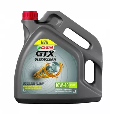 CASTROL GTX ULTRACLEAN 10W-40 A3/B4 4 X 4 LT