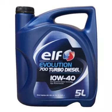 ELF Evolution 700 Turbo Diesel 10W-40, 5л