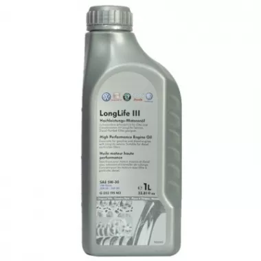 VAG Longlife III 5W-30, 1л