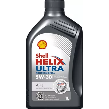 SHELL 5W30 HELIX ULTRA PROFESSIONAL AP-L/1