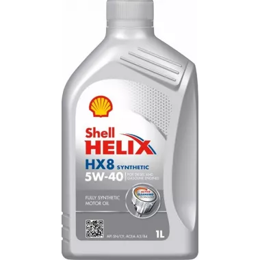 SHELL 5W40 HELIX HX8 SYNTHETIC/1