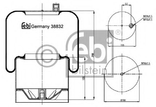 FEBI BILSTEIN 38832