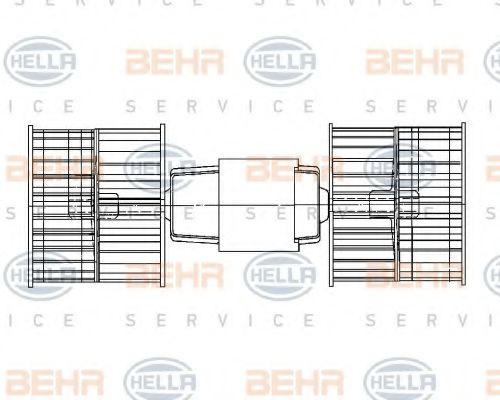 BEHR HELLA SERVICE 8EW 009 158-281