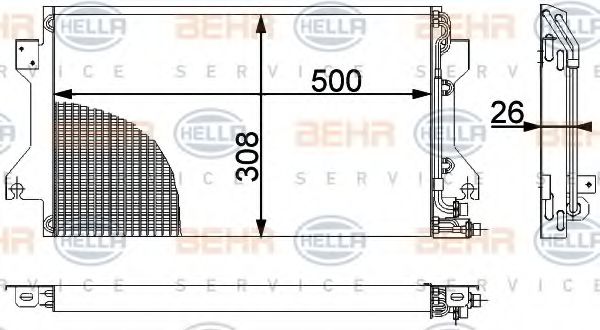 BEHR HELLA SERVICE 8FC 351 038-381