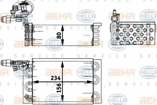 BEHR HELLA SERVICE 8FV 351 211-411