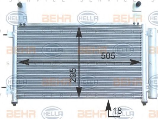 BEHR HELLA SERVICE 8FC 351 303-141