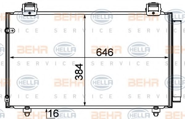 BEHR HELLA SERVICE 8FC 351 310-191