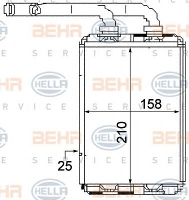 BEHR HELLA SERVICE 8FH 351 313-321