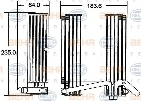 BEHR HELLA SERVICE 8FV 351 331-201