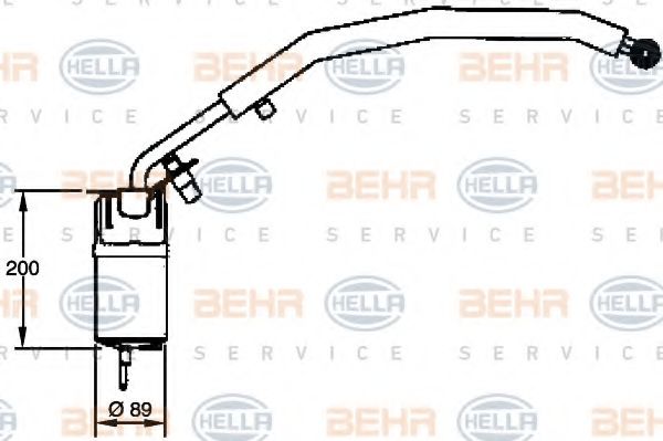 BEHR HELLA SERVICE 8FT 351 335-081