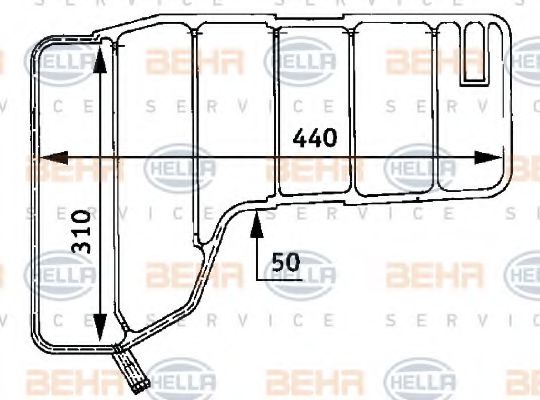 BEHR HELLA SERVICE 8MA 376 705-201