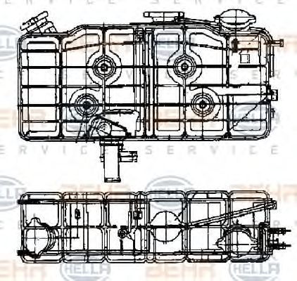 BEHR HELLA SERVICE 8MA 376 705-221