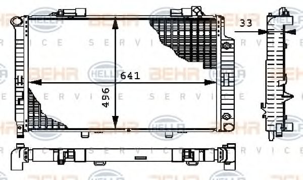 BEHR HELLA SERVICE 8MK 376 712-761