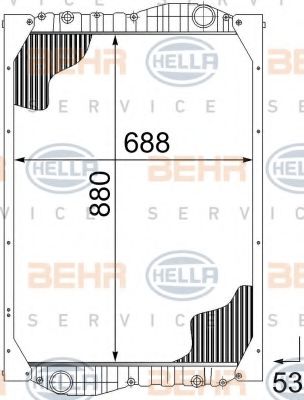 BEHR HELLA SERVICE 8MK 376 726-571
