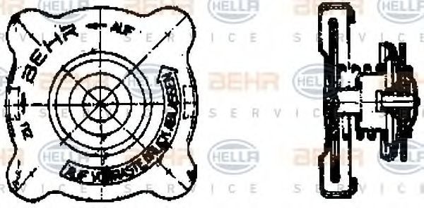 BEHR HELLA SERVICE 8MY 376 742-131
