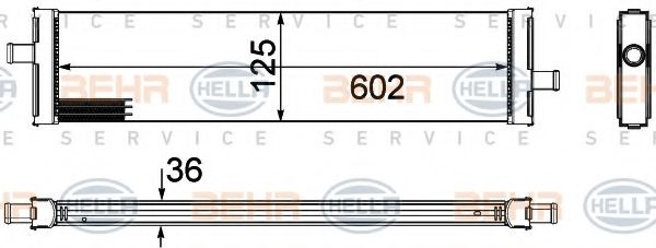 BEHR HELLA SERVICE 8MK 376 756-381