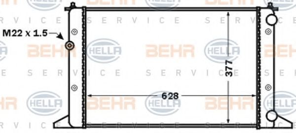 BEHR HELLA SERVICE 8MK 376 773-751