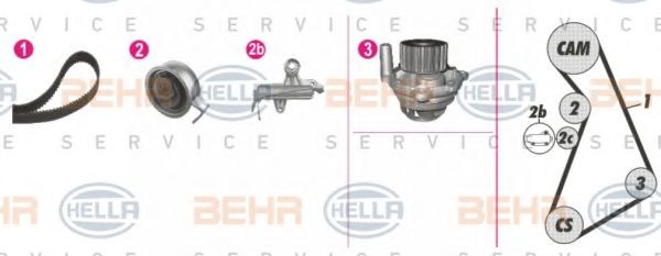 BEHR HELLA SERVICE 8MP 376 811-841