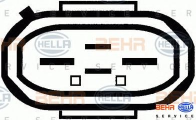 BEHR HELLA SERVICE 8EW 009 144-521