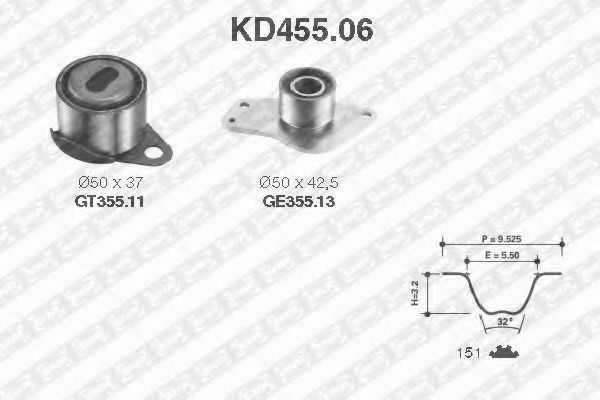 SNR KD455.06