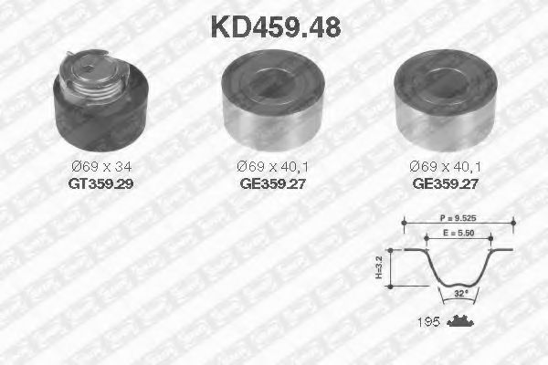 SNR KD459.48