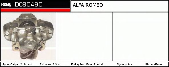 DELCO REMY DC80490