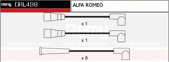 DELCO REMY DRL498