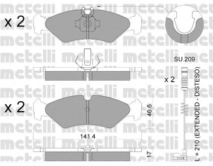 METELLI 22-0571-1K
