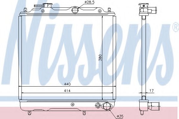 NISSENS 62841