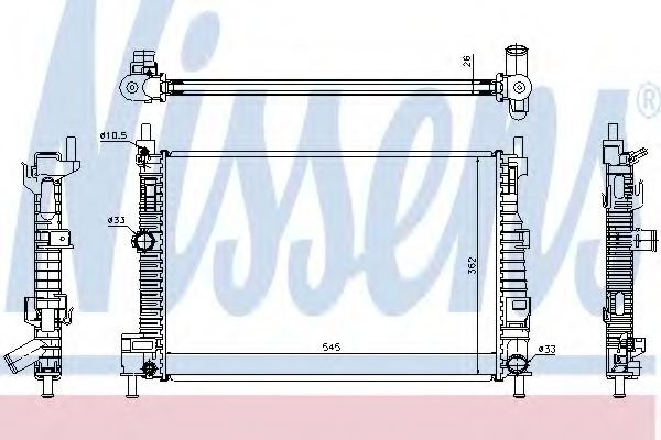 NISSENS 68523