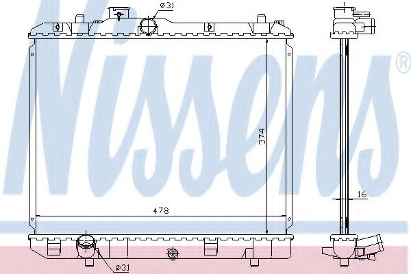 NISSENS 630707