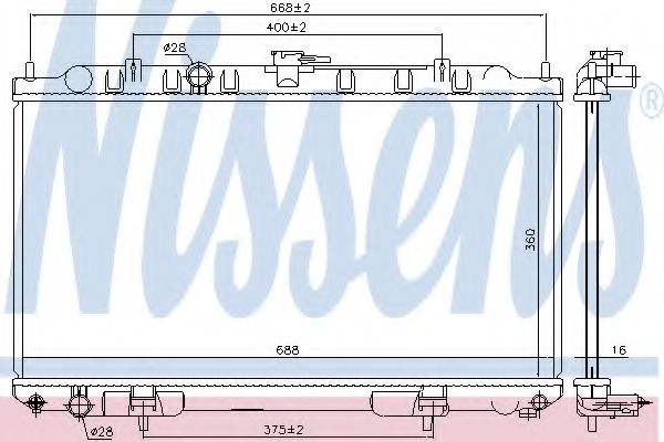 NISSENS 68740