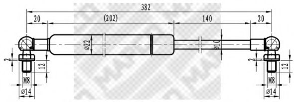 MAPCO 91540