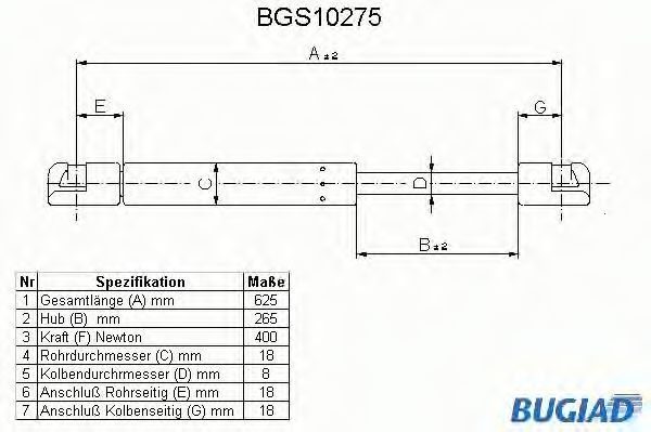 BUGIAD BGS10275