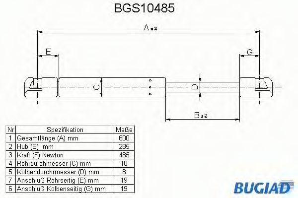 BUGIAD BGS10485