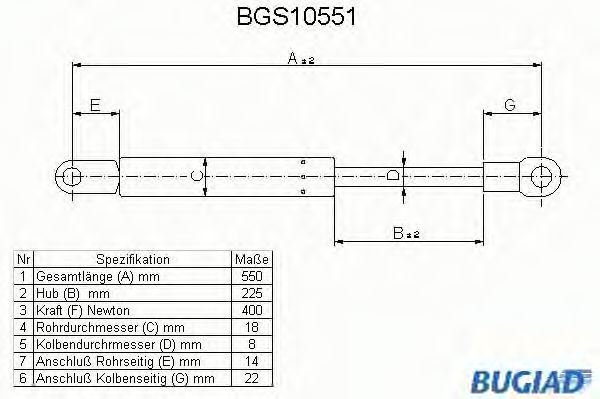 BUGIAD BGS10551