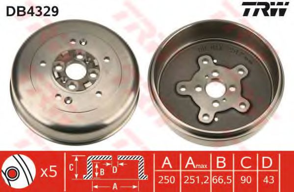 TRW DB4329