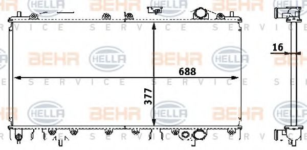 HELLA 8MK 376 708-401