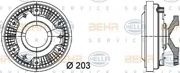 HELLA 8MV 376 731-421