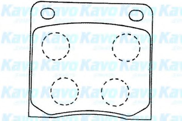 KAVO PARTS BP-6584