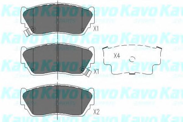 KAVO PARTS KBP-6504