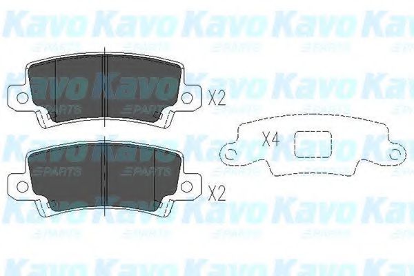 KAVO PARTS KBP-9016