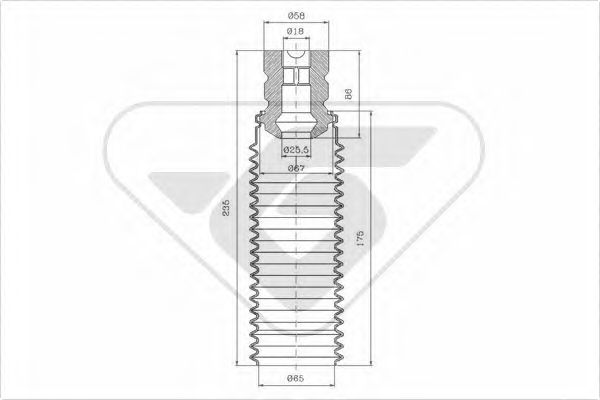 HUTCHINSON KP055