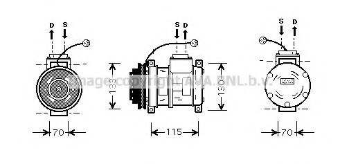 AVA QUALITY COOLING BWK065