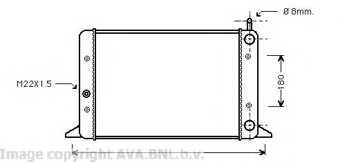 AVA QUALITY COOLING VW2058