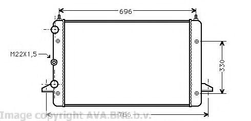 AVA QUALITY COOLING VW2135