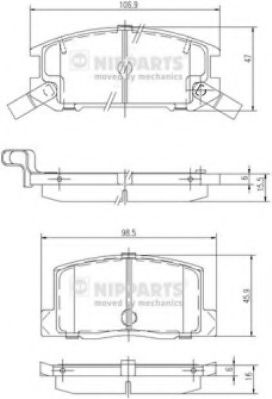 NIPPARTS J3612009